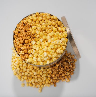 White House Signature Metallic Gold 3.5 Gallon Popcorn Tin 