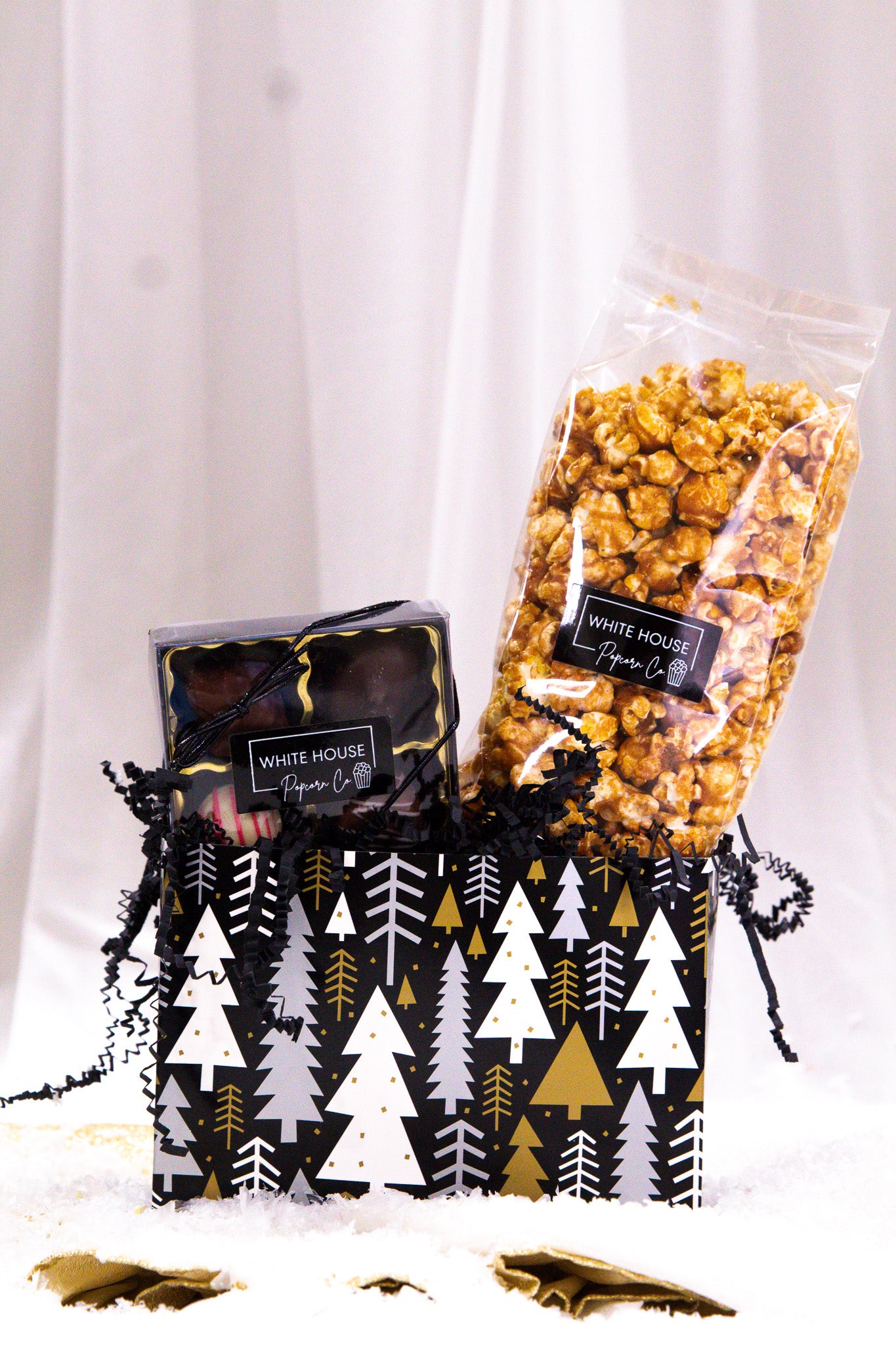 Holiday Popcorn Box